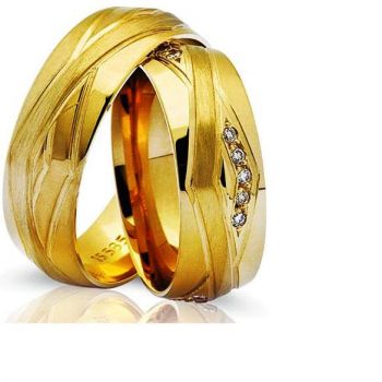 Обручальные кольца с бриллиантами 100% изделия-№93