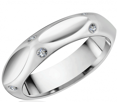 Обручальные кольца с бриллиантами 100% изделия-№144