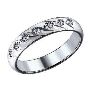 Обручальные кольца с бриллиантами 100% изделия-№172