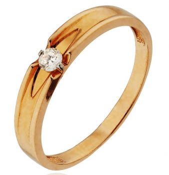 Помолвочные кольца с бриллиантами 100% изделия-№0004
