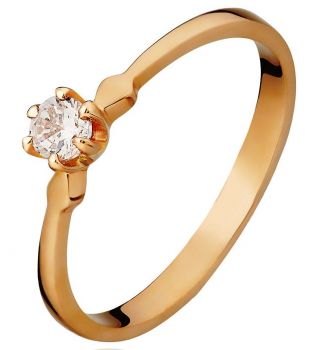 Помолвочные кольца с бриллиантами 100% изделия-№0007