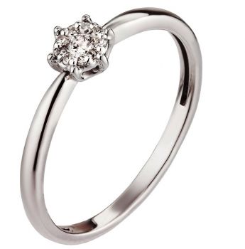 Помолвочные кольца с бриллиантами 100% изделия-№0008