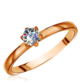 Помолвочные кольца с бриллиантами 100% изделия-№0009