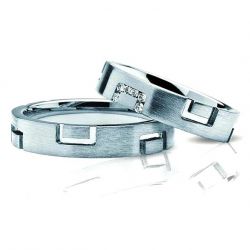 Обручальные кольца с бриллиантами 100% изделия-№90