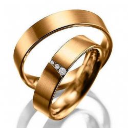 Обручальные кольца с бриллиантами 100% изделия-№106