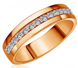 Обручальные кольца с бриллиантами 100% изделия-№132