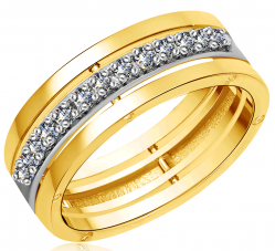 Обручальные кольца с бриллиантами 100% изделия-№134