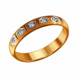 Обручальные кольца с бриллиантами 100% изделия-№171