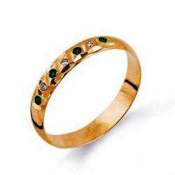 Обручальные кольца с бриллиантами 100% изделия-№195
