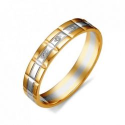 Обручальные кольца с бриллиантами 100% изделия-№196