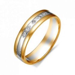 Обручальные кольца с бриллиантами 100% изделия-№198