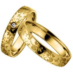 Обручальные кольца с бриллиантами 100% изделия-№208