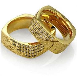 Обручальные кольца с бриллиантами 100% изделия-№231