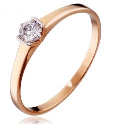 Помолвочные кольца с бриллиантами 100% изделия-№0003