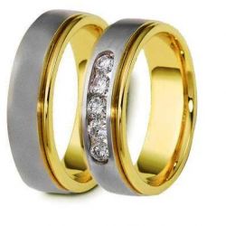 Обручальные кольца с бриллиантами 100% изделия-№69