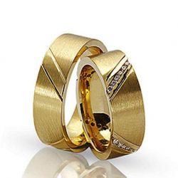 Обручальные кольца с бриллиантами 100% изделия-№74