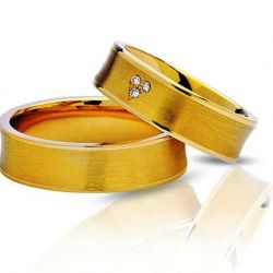 Обручальные кольца с бриллиантами 100% изделия-№75