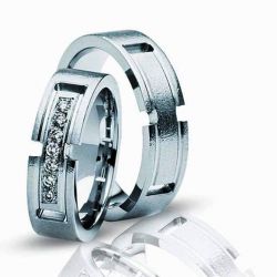 Обручальные кольца с бриллиантами 100% изделия-№82
