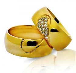 Обручальные кольца с бриллиантами 100% изделия-№86