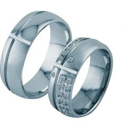 Обручальные кольца с бриллиантами 100% изделия-№87